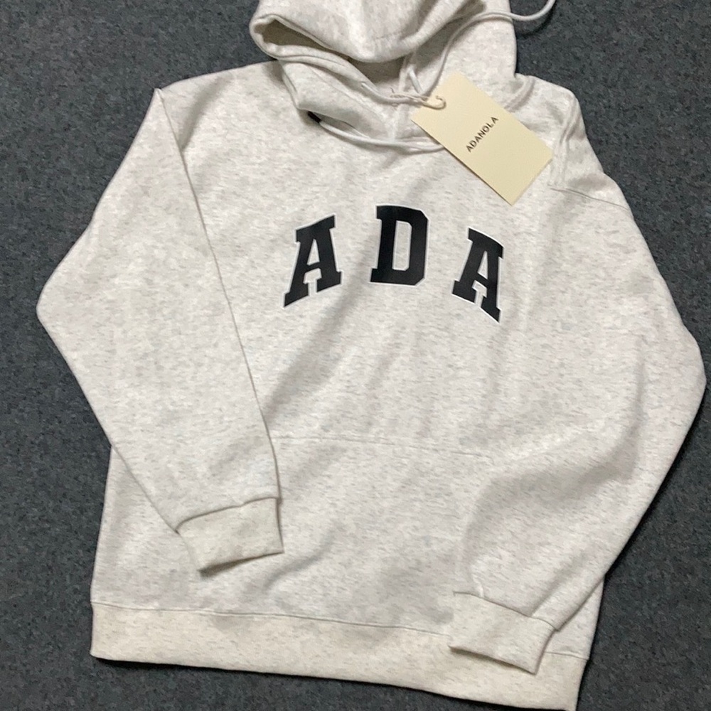 ADA Oversized Light Grey Melange size small